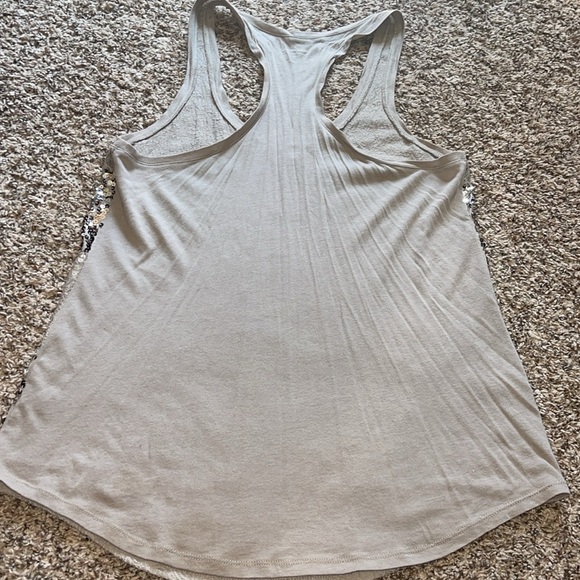 Beautiful Sequined Express tank top! Size: M - Picture 4 of 4